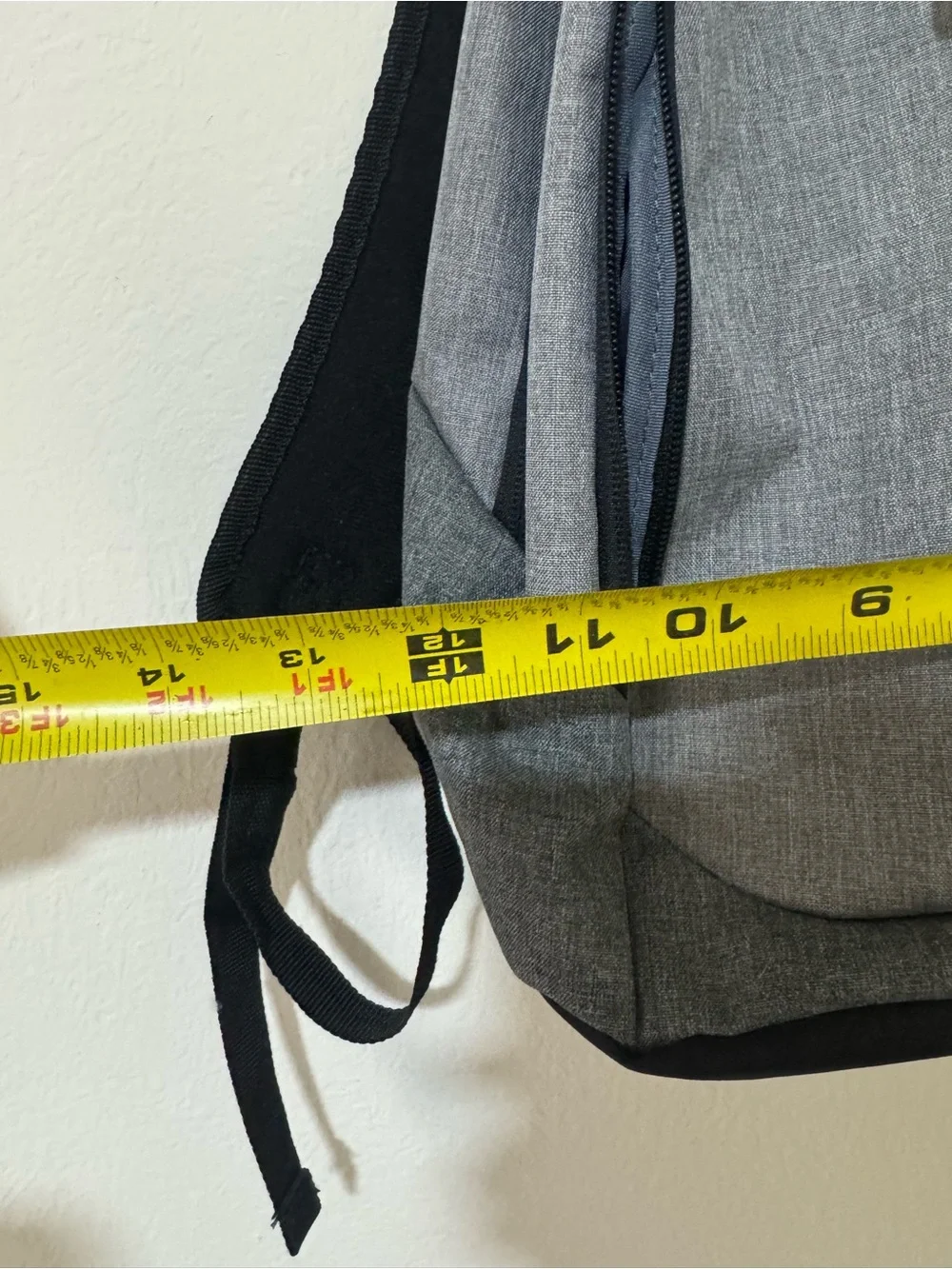 Gray travel mini Backpack